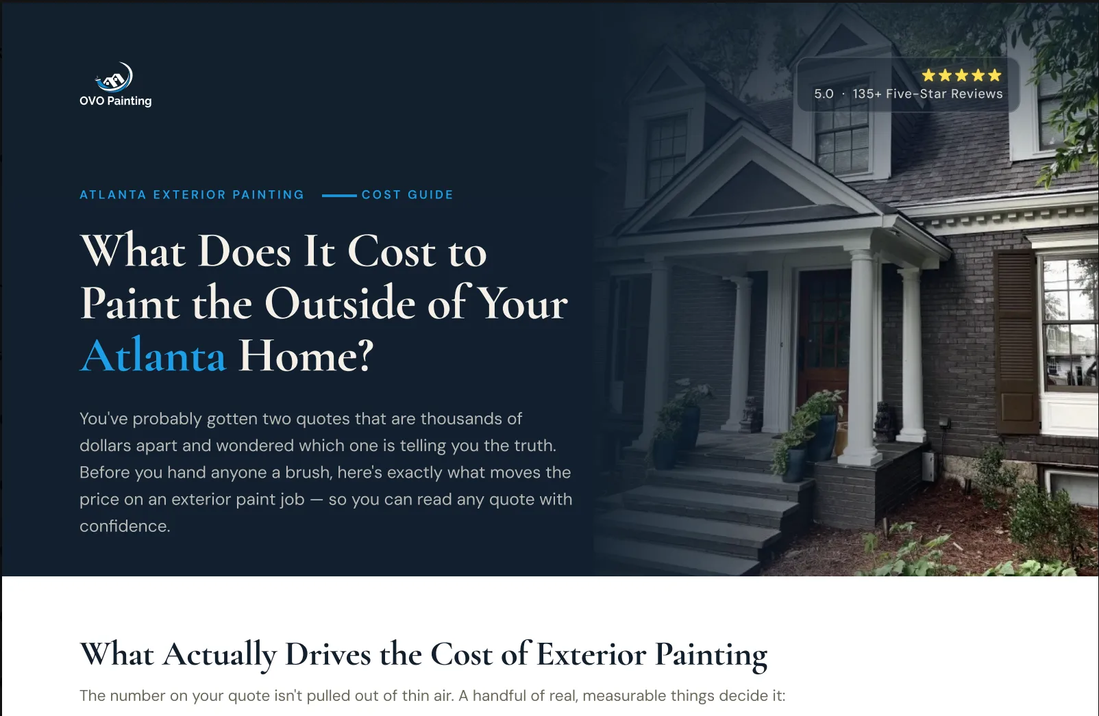 Exterior Painting Cost Guide